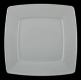 plat vierkant bord 28 cm victor wit 1