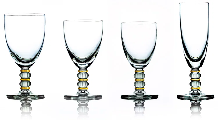 glasservies Kristallijn retro rumba 48-dlg