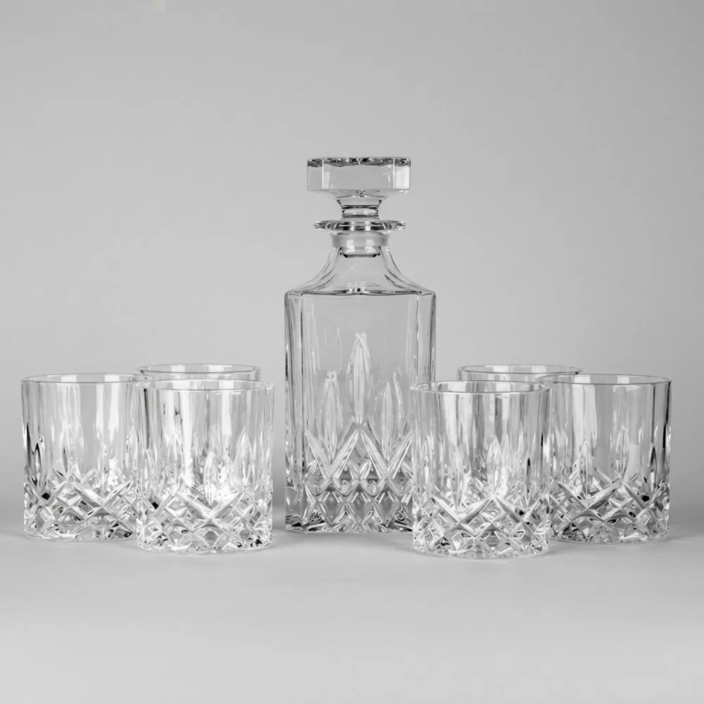 7-delig whiskyset rcr kristal 24%