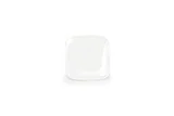 Plat bord 13,5x13,5cm wit UNNA 1