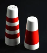 peper- en zoutstrooier set red s&p 1