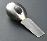 kandelaar 12xh3cm voor 1 kaars keramiek 1