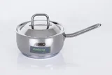 Amberg steelpan met deksel 16 cm 1