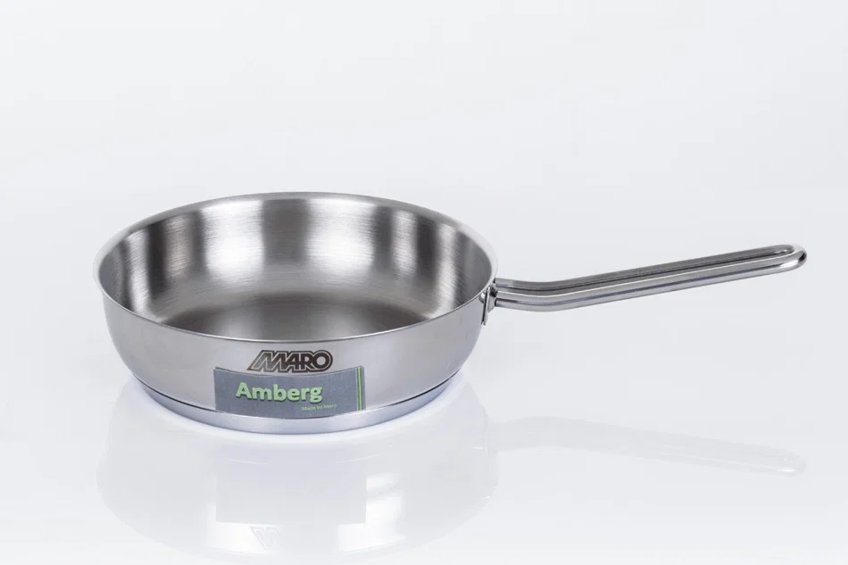 Amberg bakpan met steel 32 cm