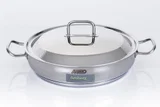 Amberg hoge braadpan met handgrepen en deksel 32 cm 1