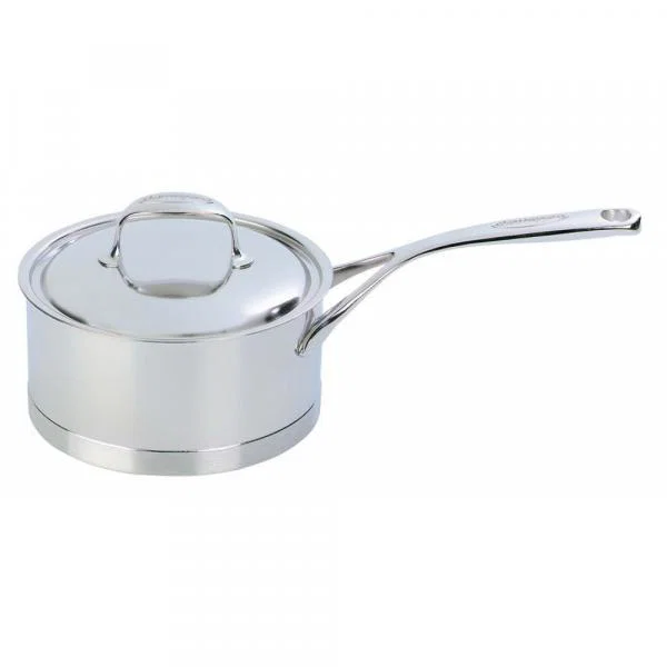Demeyere Atlantis 41420+41520 steelpan met deksel 20 cm