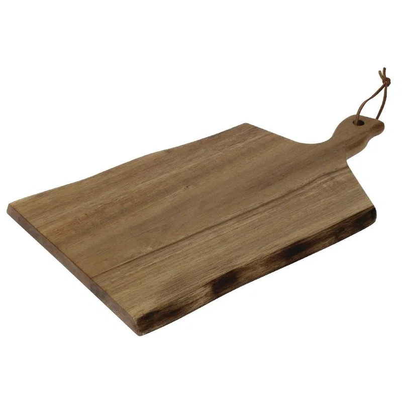 Gefell acaciahouten serveerplank golvende rand 38,5x21,5cm