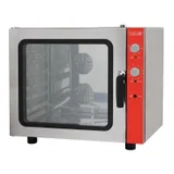 elektrische bakkersoven met 6 roostervakken en neerklapbare deur 400V Dermbach 1