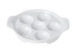 escargotbordje d14.5-17.5xh2.7cm voor 6 escargots 1