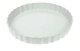 TAARTVORM WIT D28XH4CM porselein 1