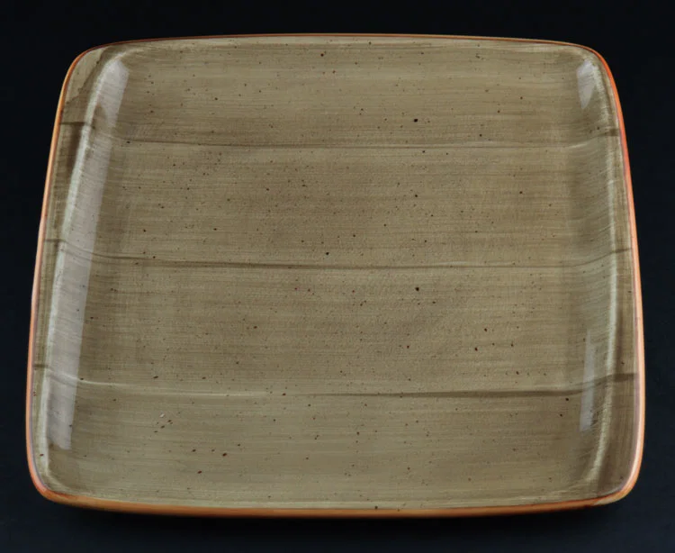 plat bord rh27 x 25cm bruin tiri style p.n.
