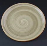 dessertbord rond 21 cm bruin tiri style p.n. 1