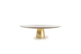 Taartplateau 33xH10cm gold Glint 1