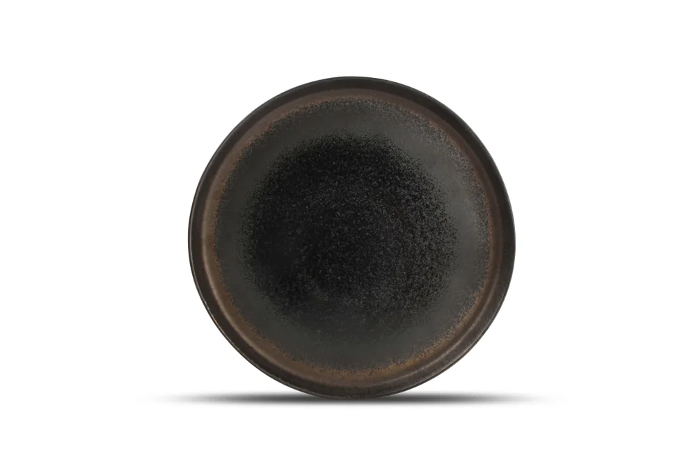 Plat bord 22cm goud grafiet Studio Urban