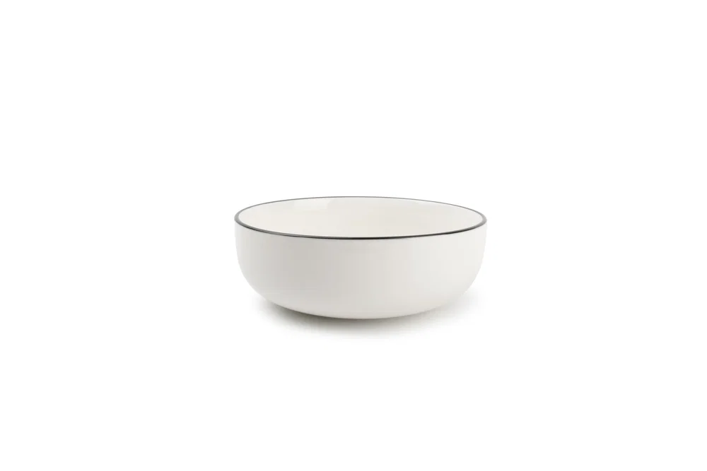 Kom 17,5xH6cm wit Studio Base