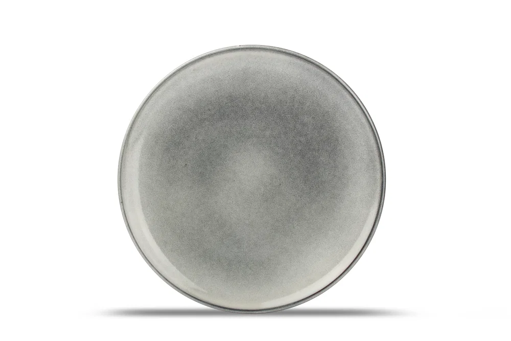 Plat bord 26cm groen/blauw Meridian
