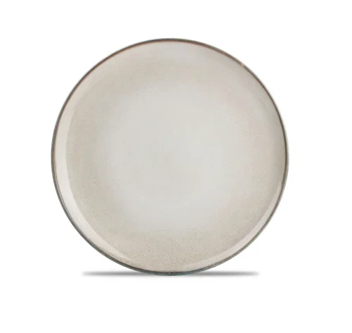 Plat bord 20cm groen/blauw Meridian