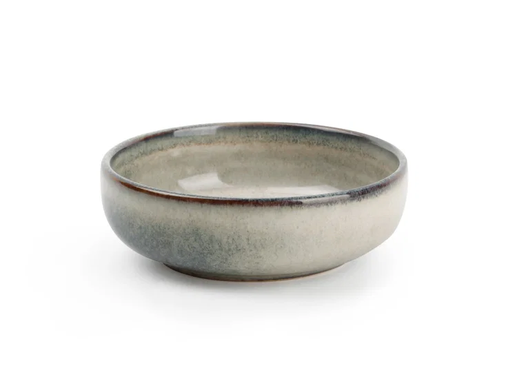 Kom 9xH3cm groen/blauw Meridian