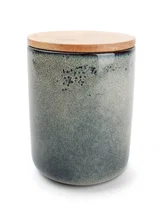 Voorraadpot 12xH15cm groen/blauw Meridian 1