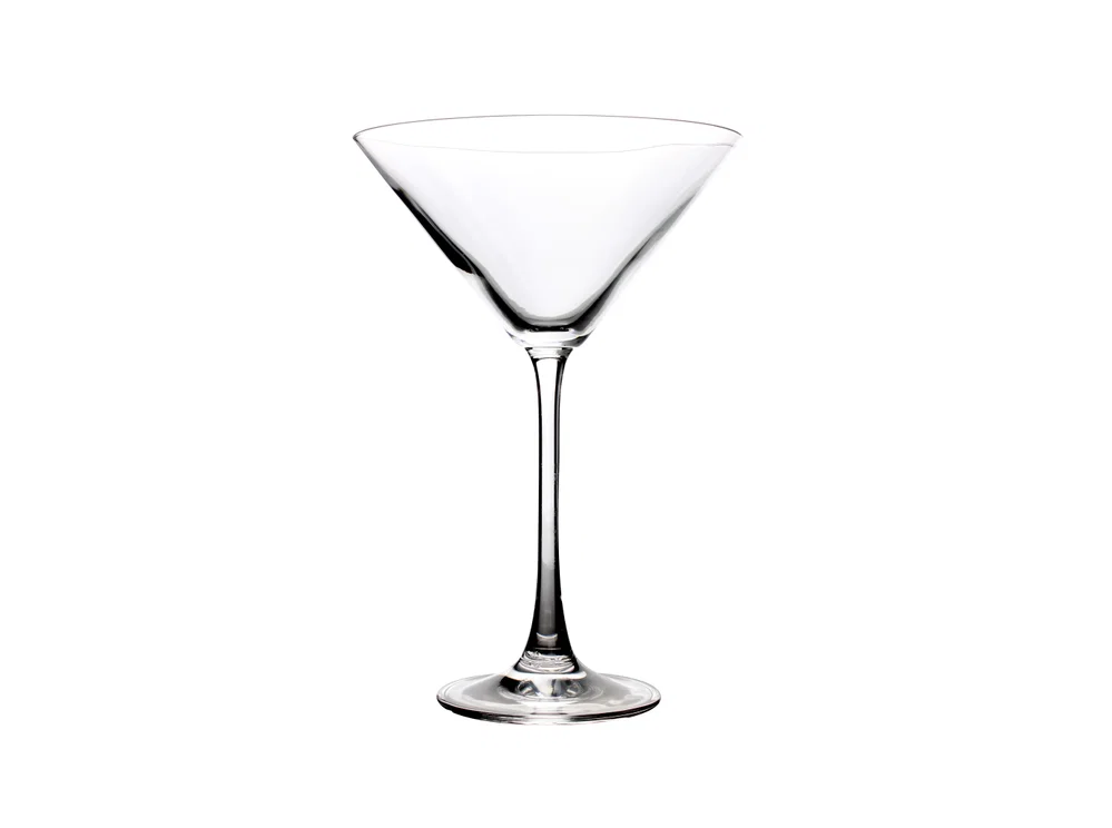 martiniglas 0.28l set/4 salut (Nog 2 sets. op stock)