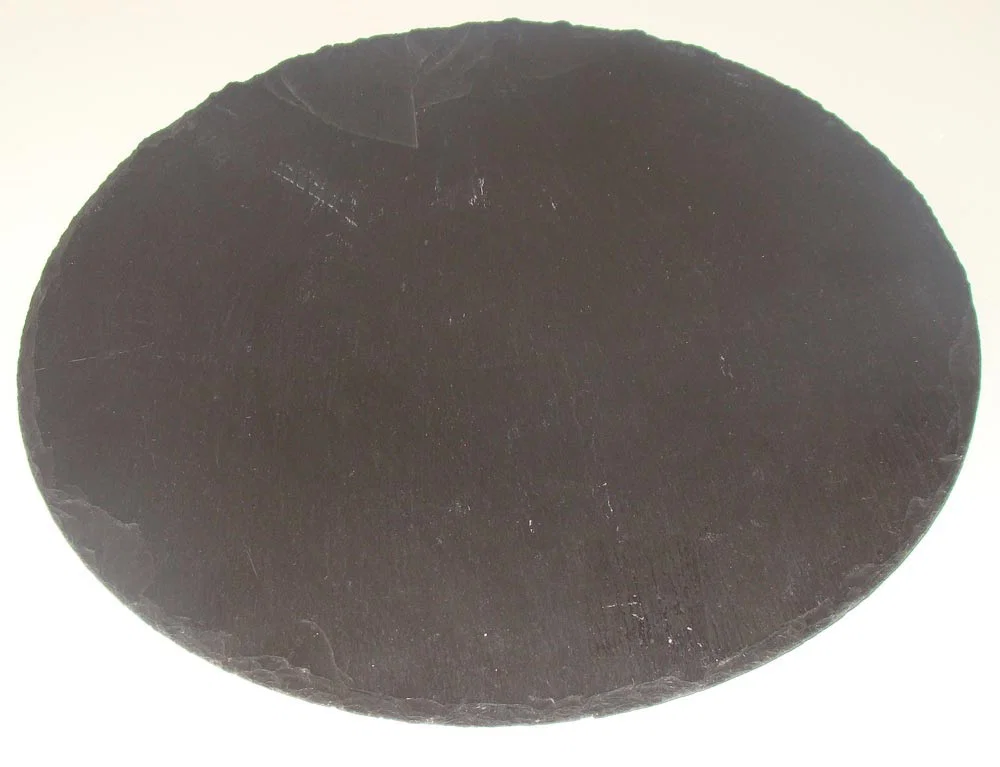 dienblad rond 34 cm leisteen Albert Bert