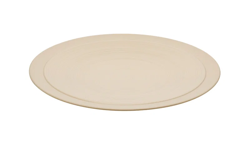 plat bord rond 26 cm bahia dune DEGRENNE