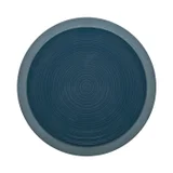 plat bord rond 29 cm bahia bleu de roche DEGRENNE 1