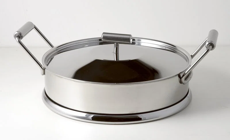 IMC braadpan met deksel 2 handgrepen 24 cm