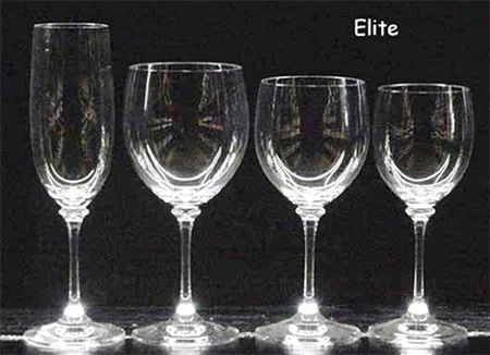 glasservies elite 24 % plomp 48-dlg