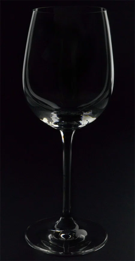 moldau bohemia rood wijnglas h20,7 cm, dia 8 cm, 340 ml