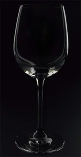 moldau bohemia rood wijnglas h20,7 cm, dia 8 cm, 340 ml 1
