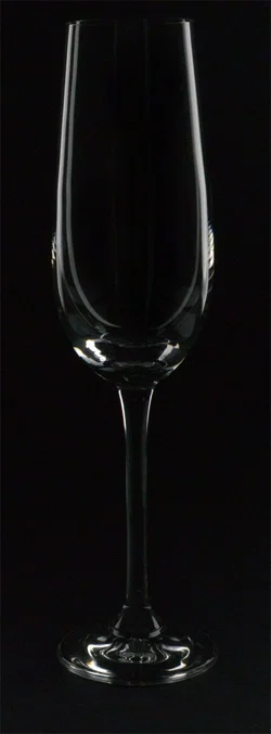 moldau bohemia champagneglas h23,2 cm, dia 6 cm, 180 ml