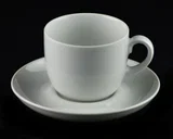 gala wit tassen 19 cl en ondertassen 14 cm 1