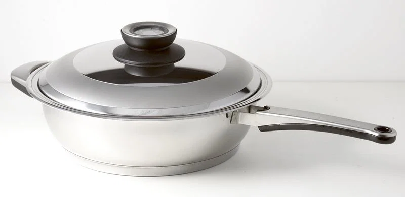 SMC9424 SMC bakpan met steel en deksel 24 cm