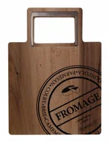 kaasplank hout 22 x 30cm + kaasmes froma 1