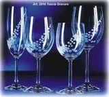 waterglas Toscia gravure 1