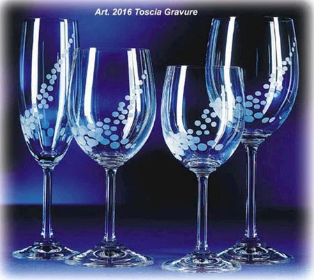 glasservies toscia gravure 48-dlg