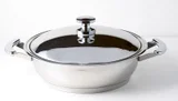 WMC8324 WMC bakpan met handgrepen en deksel 24 cm 1
